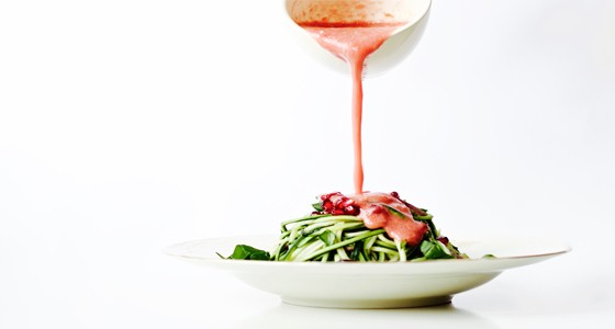 Zoodles s rajčatovou marinádou