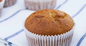 Muffiny z hrachové mouky