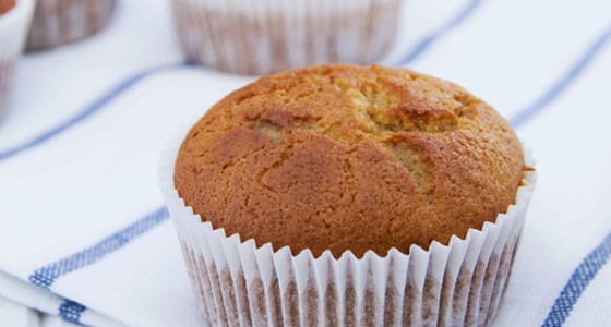 Muffiny z hrachové mouky
