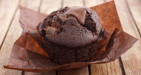 Čokoládové muffiny s čirokovou moukou