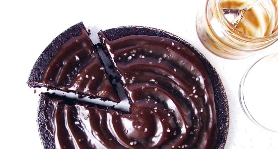Guiness cake se slaným karamelem