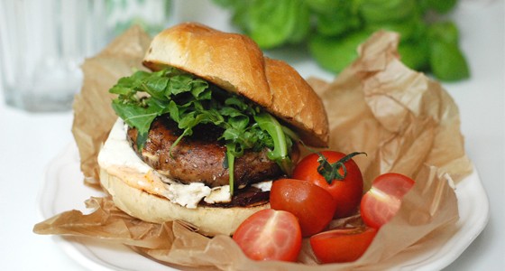 Portobello burger
