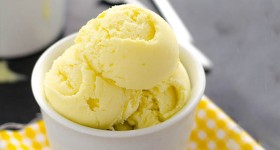 Kokosovo-ananasový sorbet