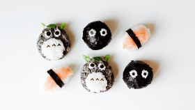 “Totoro” nigiri a onigiri sushi