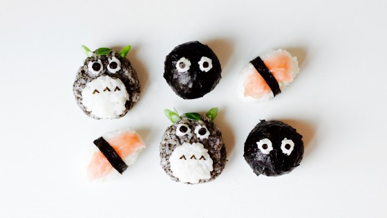 “Totoro” nigiri a onigiri sushi