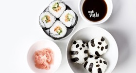 Zeleninové maki sushi