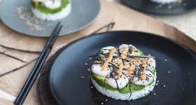Sushi cake