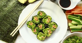 Sushi s brokolicovou rýží