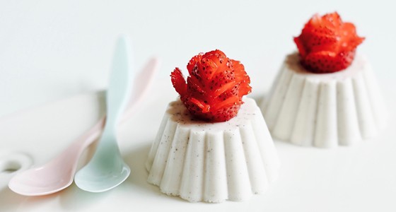 Kokosová panna cotta