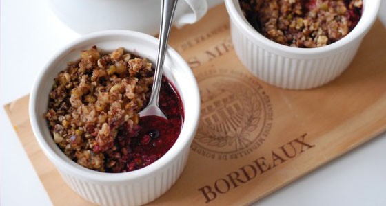 Ovocný crumble
