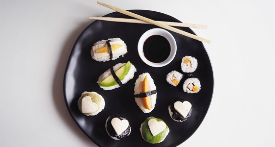 Sushi recepty na tři způsoby