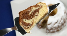 Bezlepková bábovka s Nutellou
