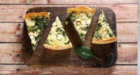 Špenátový quiche