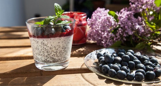 Chia pudink