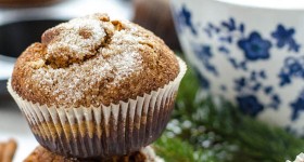 Vánoční perníkové muffiny