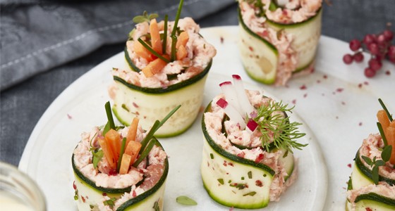 Lososové rillettes