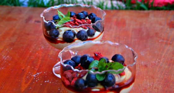 Jáhlový dezert s mascarpone (od 1 roku)