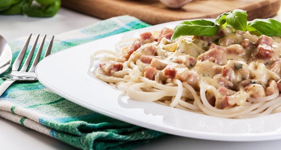 Špagety carbonara