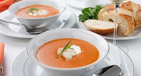 Krevetová polévka bisque