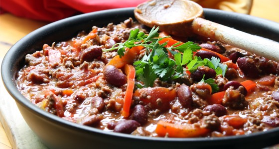 Chilli con carne s čokoládou