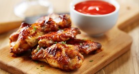 Ostrá BBQ křidýlka