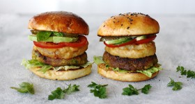 Zeleninový hamburger