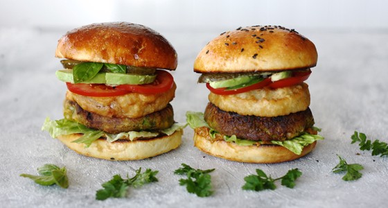 Zeleninový hamburger