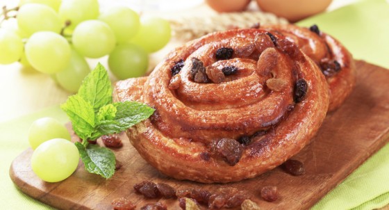 Mini pains aux raisins