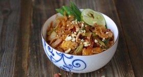 Pad thai s tamarindem