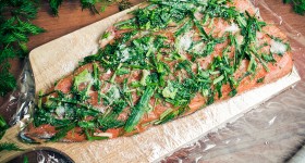 Losos gravad lax