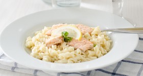 Fusilli se smetanovou citronovou omáčkou