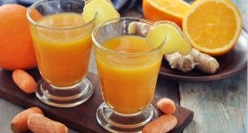 Mrkvové smoothie s pomerančem a zázvorem