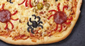 Pizza s pavouky