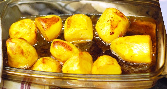Brambory s křupavou kůrkou