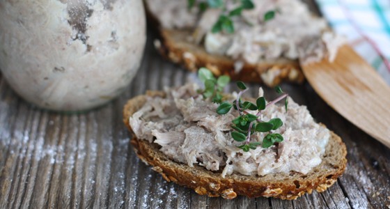 Husí rillettes