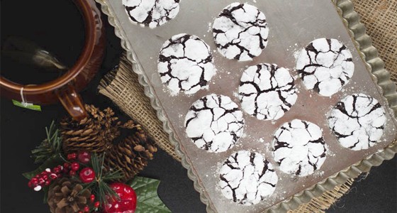 Čokoládové crinkles